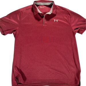 Under Armour Maroon Men’s Performance Polo Shirt size XL